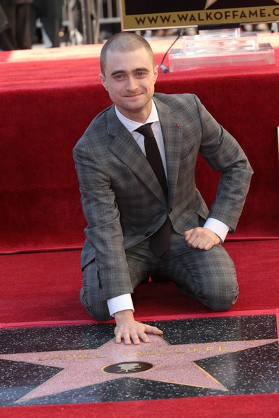 Daniel Radcliffe receives the 2,565th Star on the Hollywood Walk of Fame on Thursday, November 12, 2015 in Los Angeles, CA (Photo: Alex J Berliner/ABImages