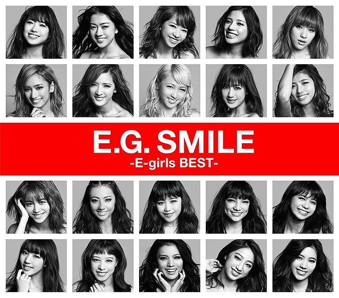 E-girls - E.G. SMILE cover