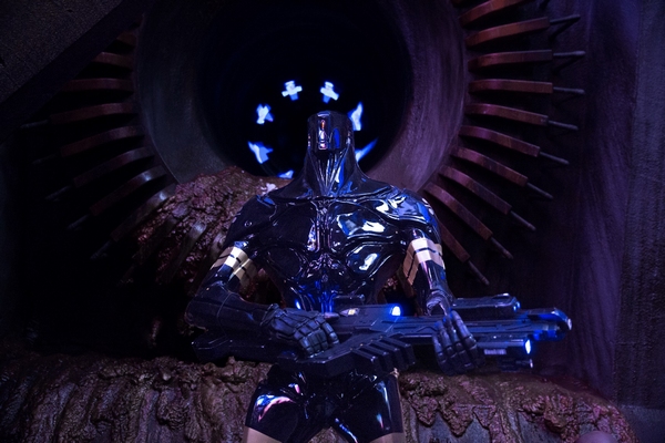 A K-Tron Warrior in Luc Besson's VALERIAN AND THE CITY OF A THOUSAND PLANETS. Credit:   Copyright:  © 2016 VALERIAN SAS Ð TF1 FILMS PRODUCTION.