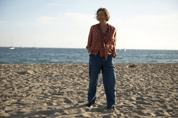 This image released by A24 shows Annette Bening in "20th Century Woman." The film, about three women who explore love and freedom in Southern California during the late 1970s, stars Bening, Greta Gerwig and Elle Fanning. The film makes its world premiere at the New York Film Festival. (Gunther Gampine/A24 via AP)