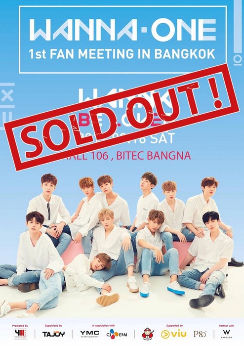 [SOLD OUT Poster Final] WANNA ONE 1st Fan Meeting in Bangkok - WANNA Be LovEd