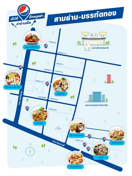 Pepsi Foodie Map_Samyan